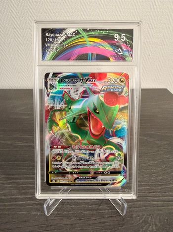 Rayquaza VMAX 120/184  Carte Pokémon japonaise gradée 9.5 – VMAX Climax