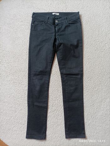 Jeans droit noir taille 36