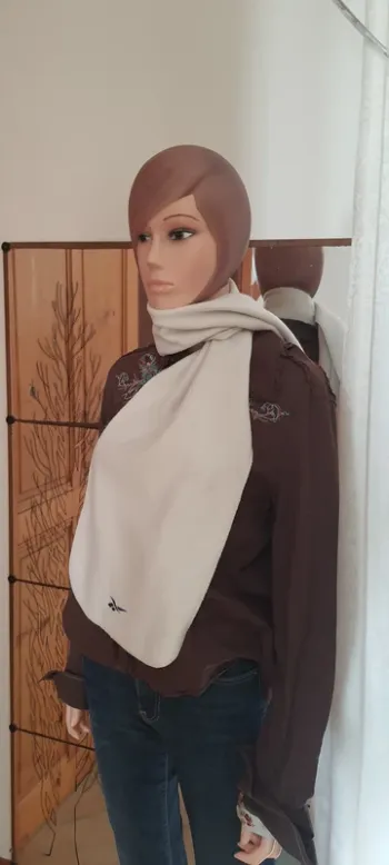 Echarpe "Reebok" crème