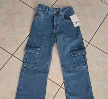 (Neuf non porté) 🏷🥰😍superbe  jeans cargo 12 ans fille 😍🥰