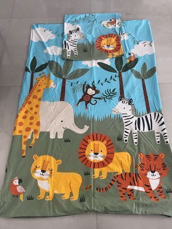 Parure de lit animaux en coton