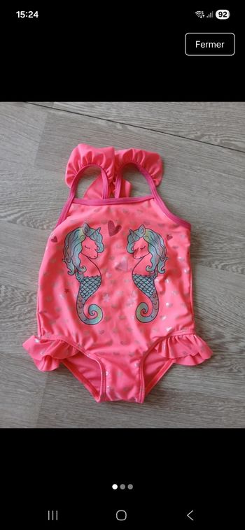 Maillot de bain in extenso  2 ans 