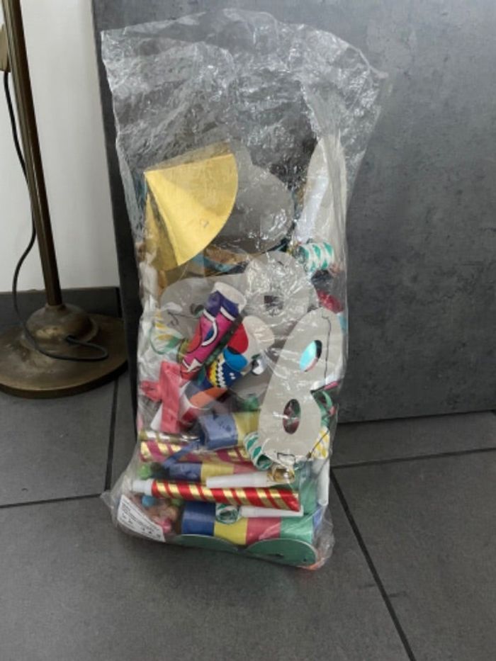 Sac de cotillons fêtes