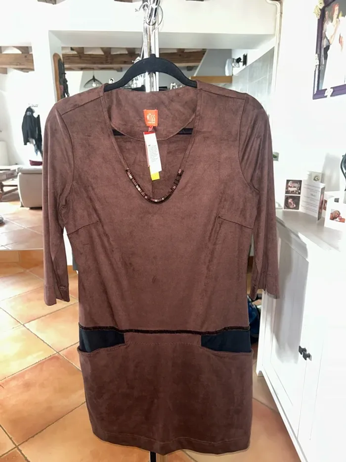 robe manche 3/4