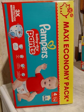 Couche pampers baby dry taille 4