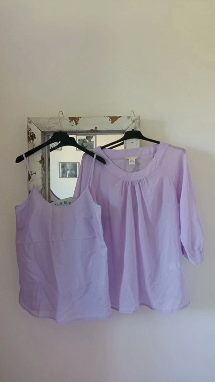 Blouse et débardeur légers 38/40 - photo numéro 6