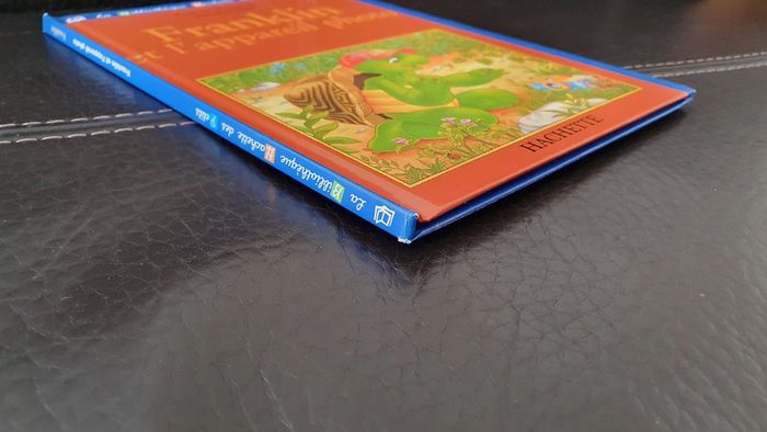 Livre " Franklin et l'appareil photo " , collection la bibliothèque Hachette des Petits. - photo numéro 5