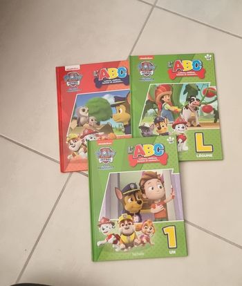Lot livres pat patrouille