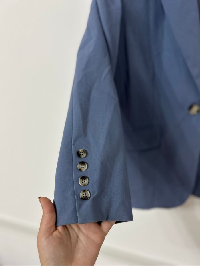 Blazer oversize bleu - photo numéro 2
