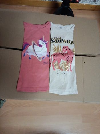 Lot de 2 tee-shirt manches longues