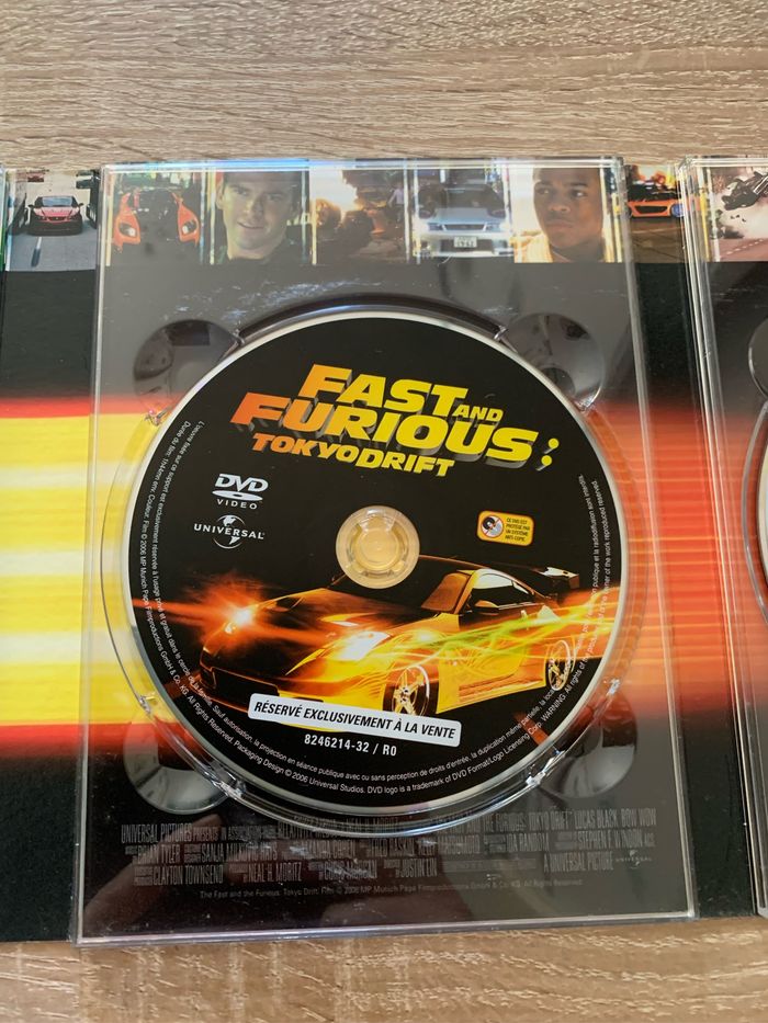 Coffret dvds fast and furious 1 , 2 et 3 - photo numéro 8