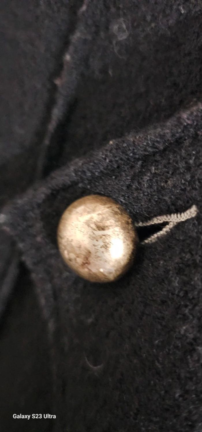 Manteau Caban laine bouille Woolmark Saint James Taille 36 - photo numéro 11