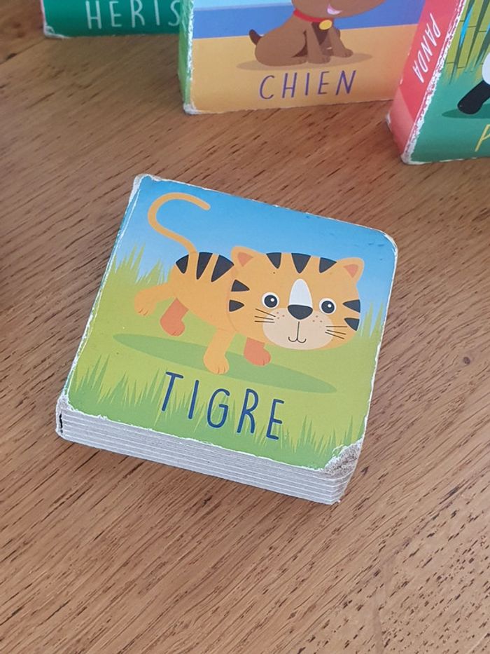 Lot de mini livres animaux - photo numéro 2