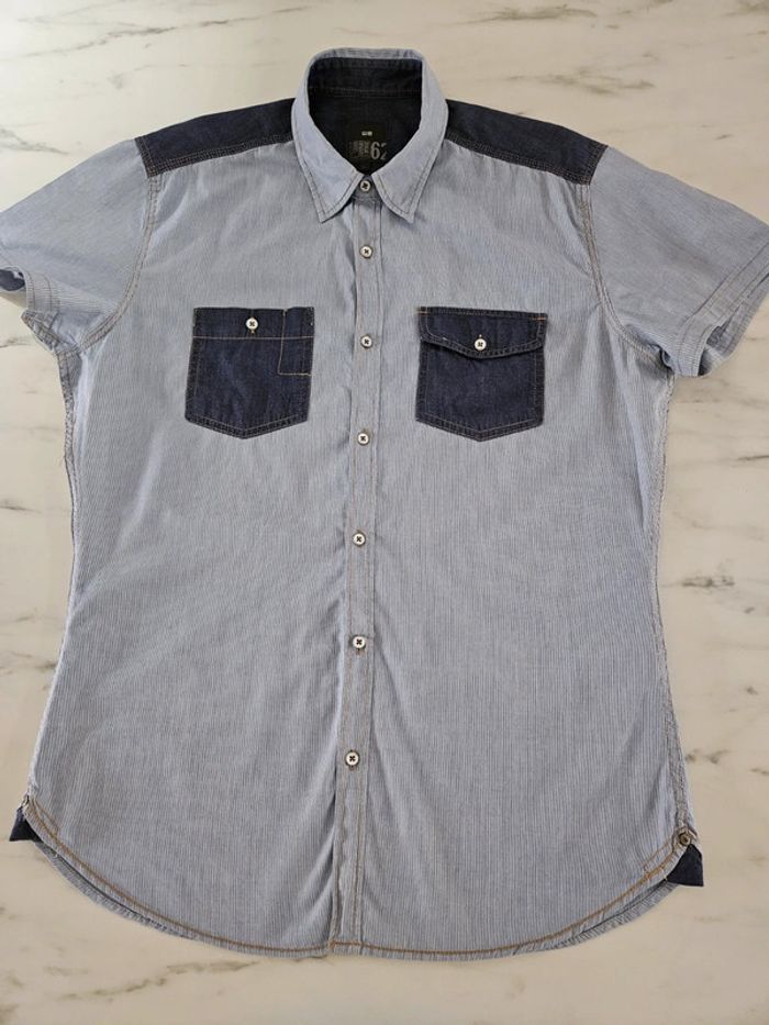 WE chemise bleu taille L - photo numéro 9
