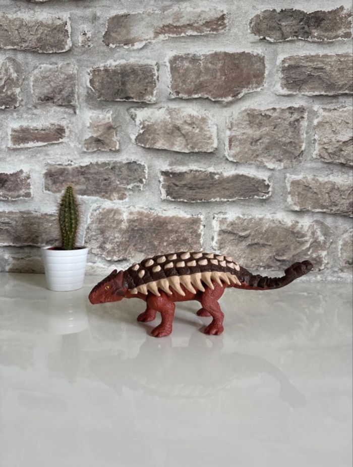 Dinosaure sonore ankylosaure jurassic world - photo numéro 3