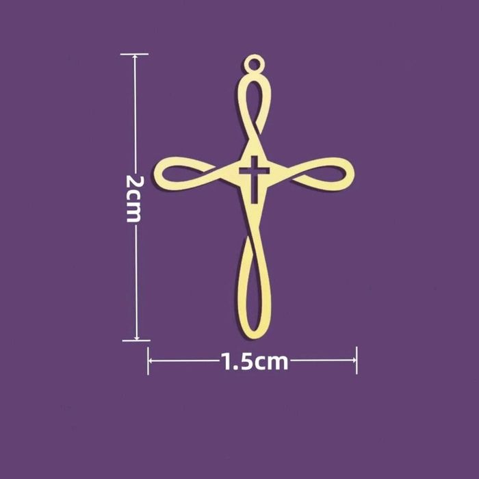 Collier croix Chrétienne - photo numéro 3