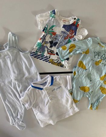 Lot multi marque catimini Jacadi Kiabi tex 3 mois