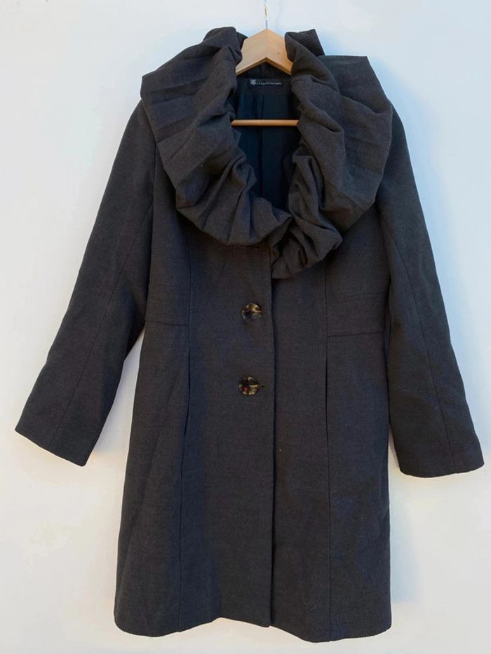 Manteau gris foncé