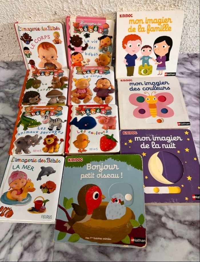 Lot de 11 livres