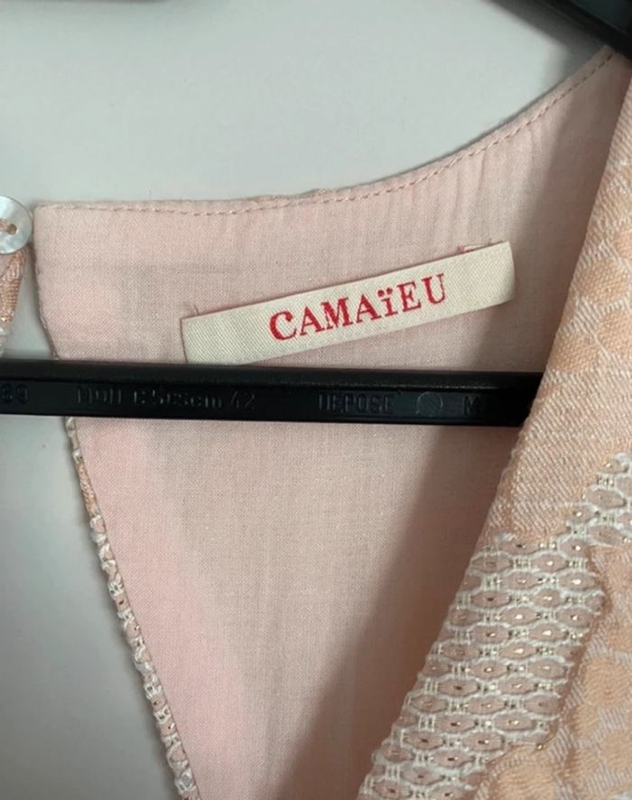 Robe rose poudré Camaïeu - photo numéro 3