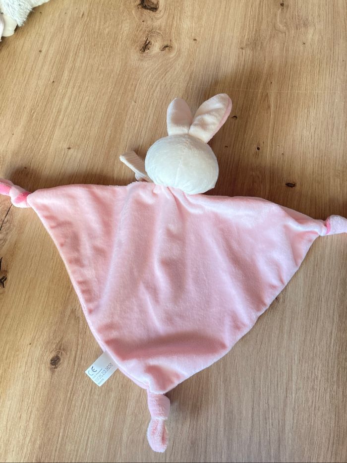Doudou lapin rose - photo numéro 7