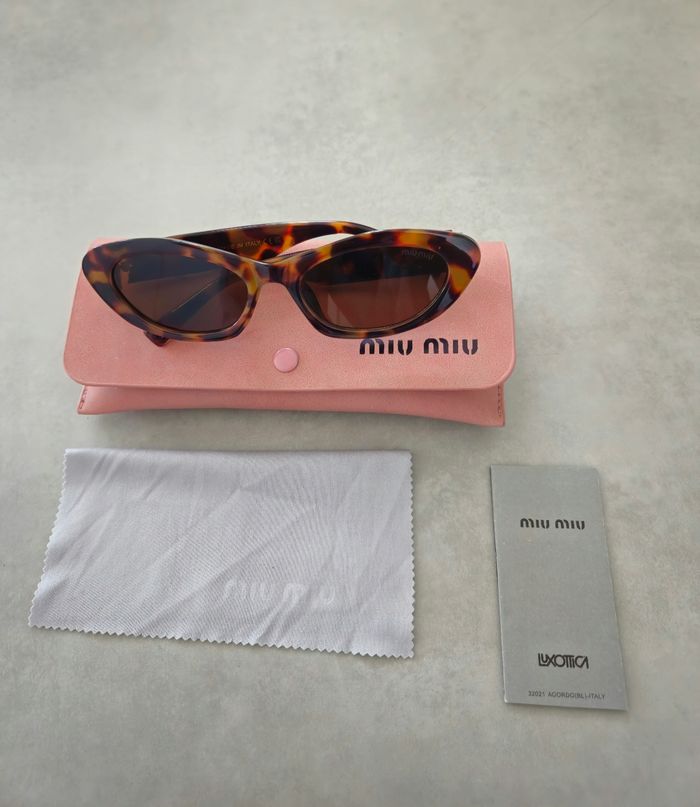 Lunette Miu Miu léopard 🐆 - photo numéro 2