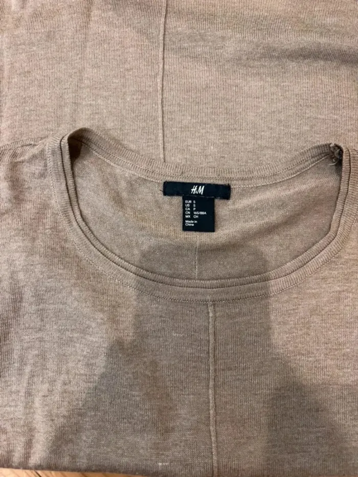 Pull H&M beige - photo numéro 4