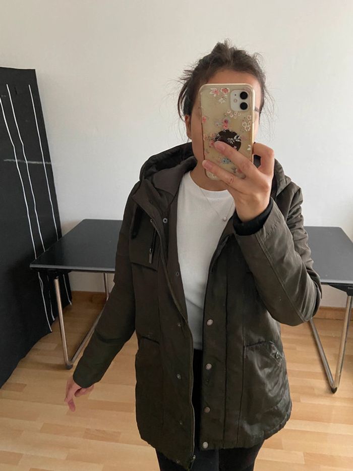 Veste d’hiver kaki / Taille 3 - photo numéro 3