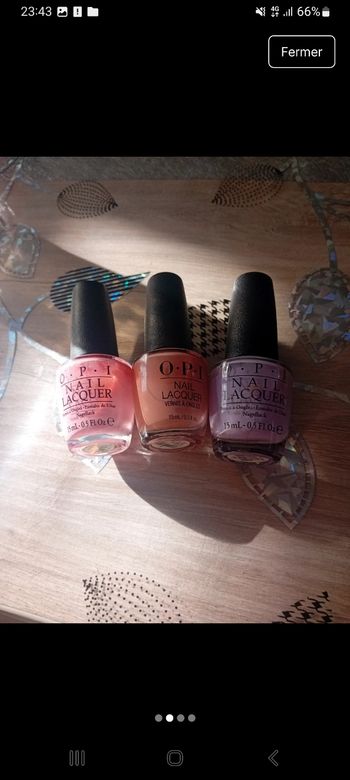 Lot vernis opi