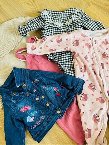 Lot vêtements fille 6 mois - Automne/Hiver