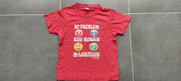 Tshirt  No problem 7/8ans