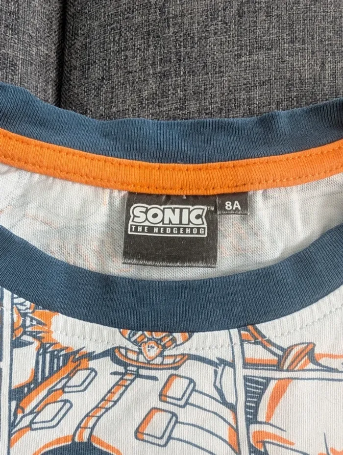 T-shirt Sonic 8 ans - photo numéro 2