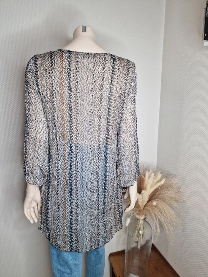 Tunique transparente- Julie Gerlande taille 42/44 💎 - photo numéro 4