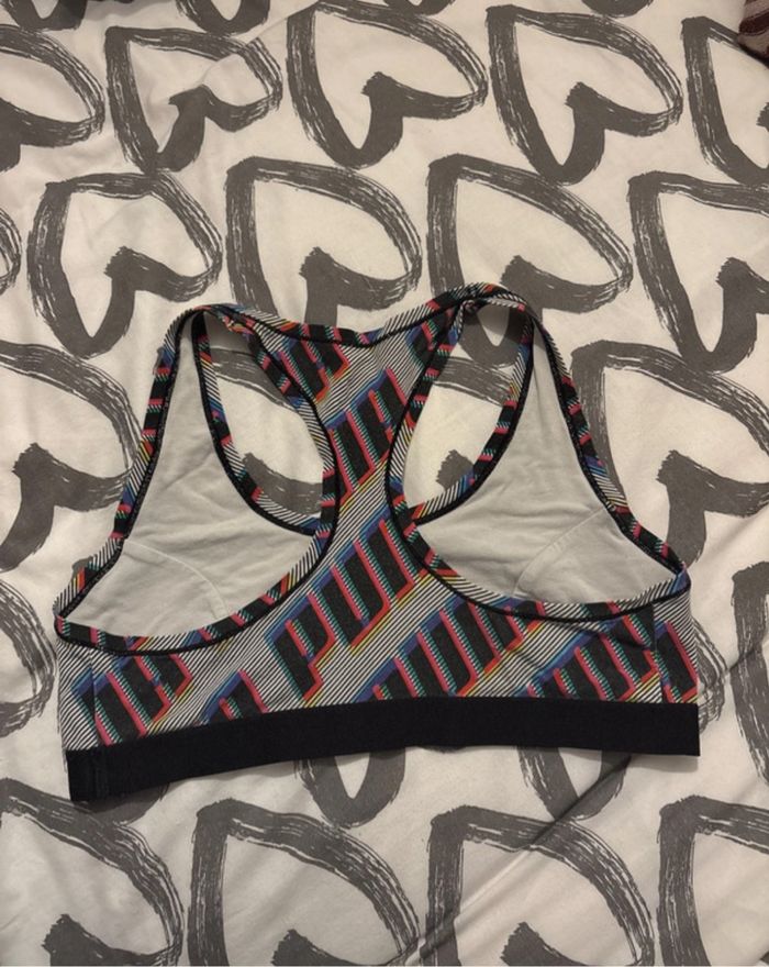 Brassière de sport Puma Taille L En très bon état - photo numéro 3