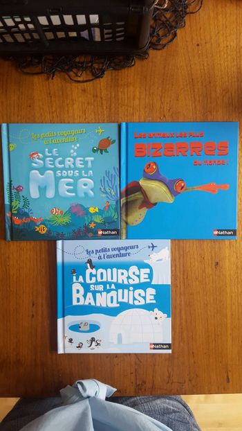 Lot de 3 livres Nathan