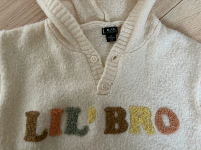 Pull à capuche 36 mois - photo numéro 2