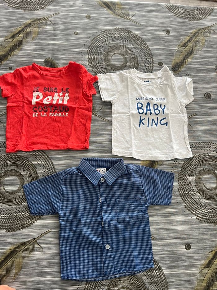 Habits garçon 6 mois Tee shirt - photo numéro 2
