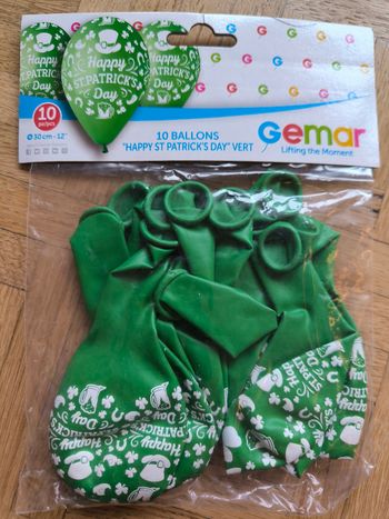 Ballon St Patrick 
