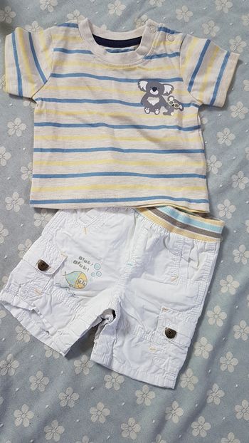 Ensemble été garçon 3 mois