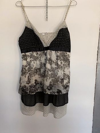 Top à bretelles et volants