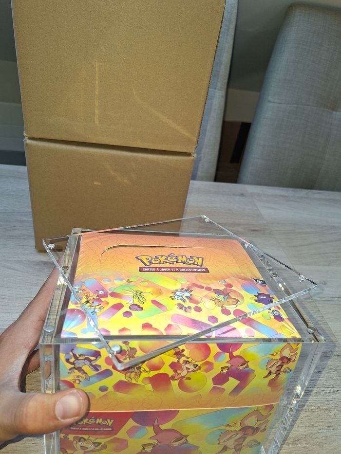 Lot de 2 acryliques pour display mini tin× 10 Pokémon aimantée épaisse 8mm - photo numéro 5