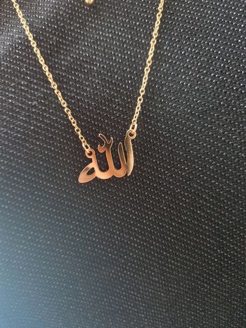Collier dorée ou argenté