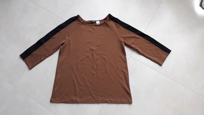 T-shirt tunique ML bicolore T42
