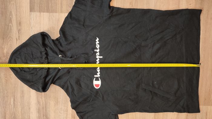Vêtement Homme Sweatshirts Sweats pull à capuche noir Champion Authentic taille M #Retrostreet - photo numéro 8