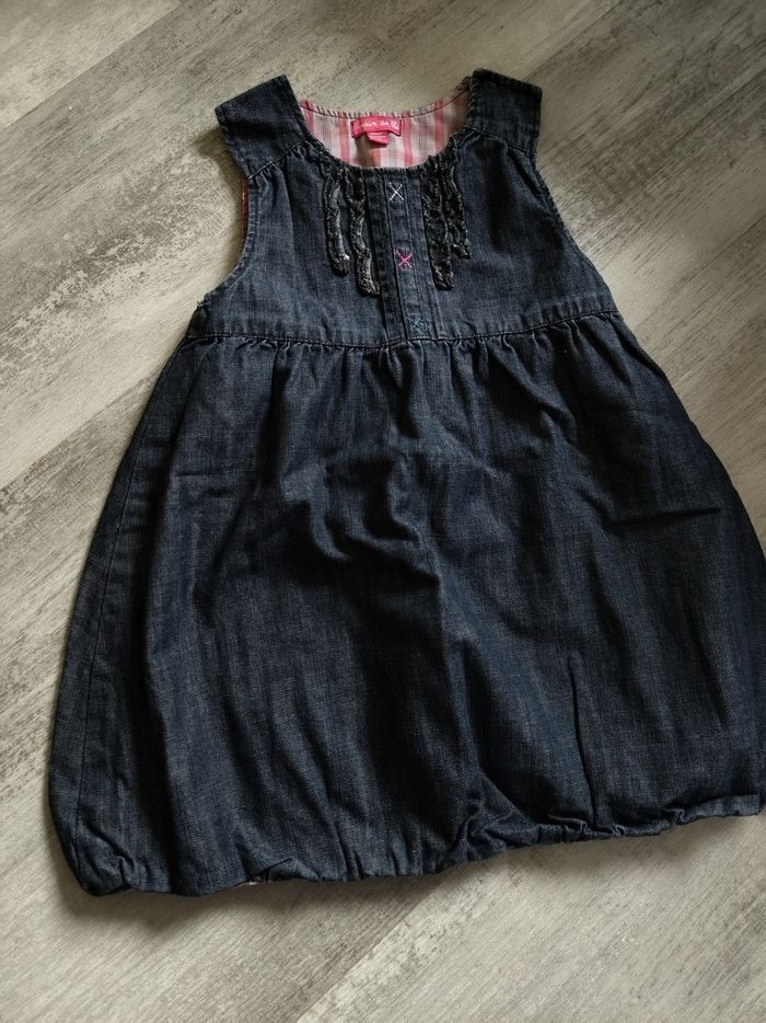Robe jean bébé fille 86cm
