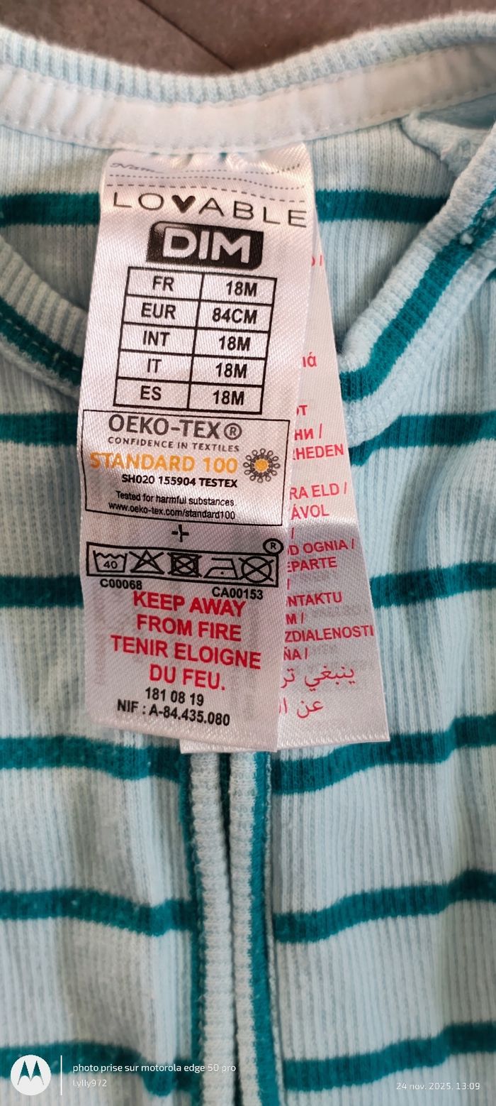 4 Grenouillères légères Dim - photo numéro 4