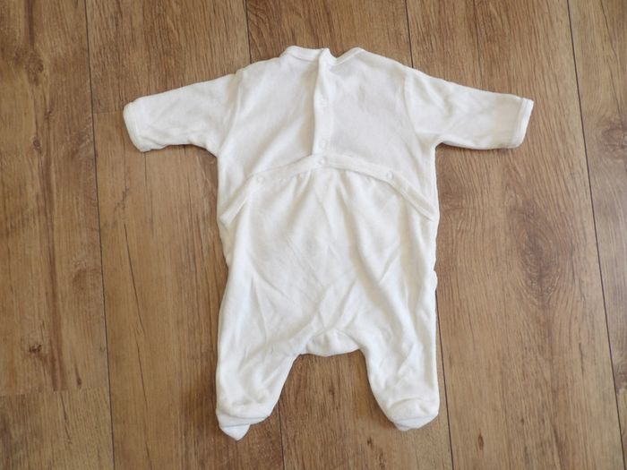 Pyjama fille - velours - 1 mois - photo numéro 4