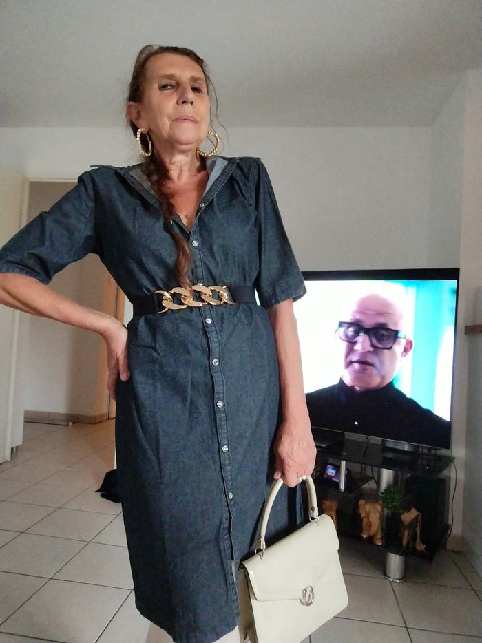 Robe en jean 👖 TEDDY'S 42/44 Neuve - photo numéro 4