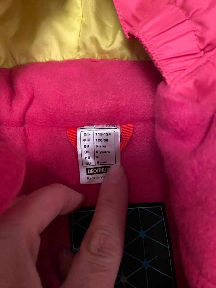 Veste de ski Wedze Taille 6 ans - photo numéro 3