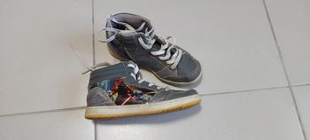 Basket montante à lacets et zip 34